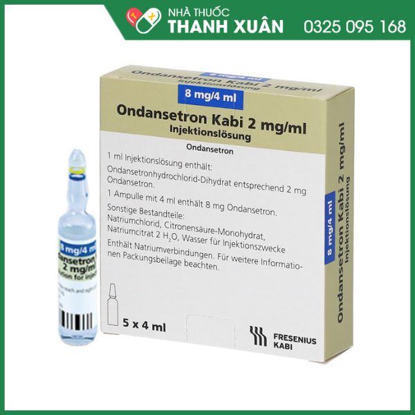 Ondansetron Kabi 2mg/ml điều trị buồn nôn